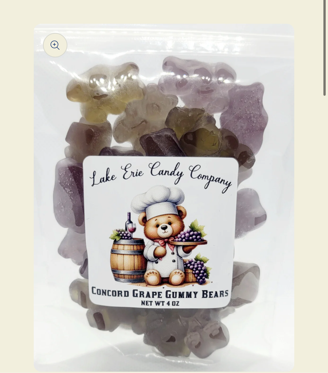 Concord Grape Gummy Bears