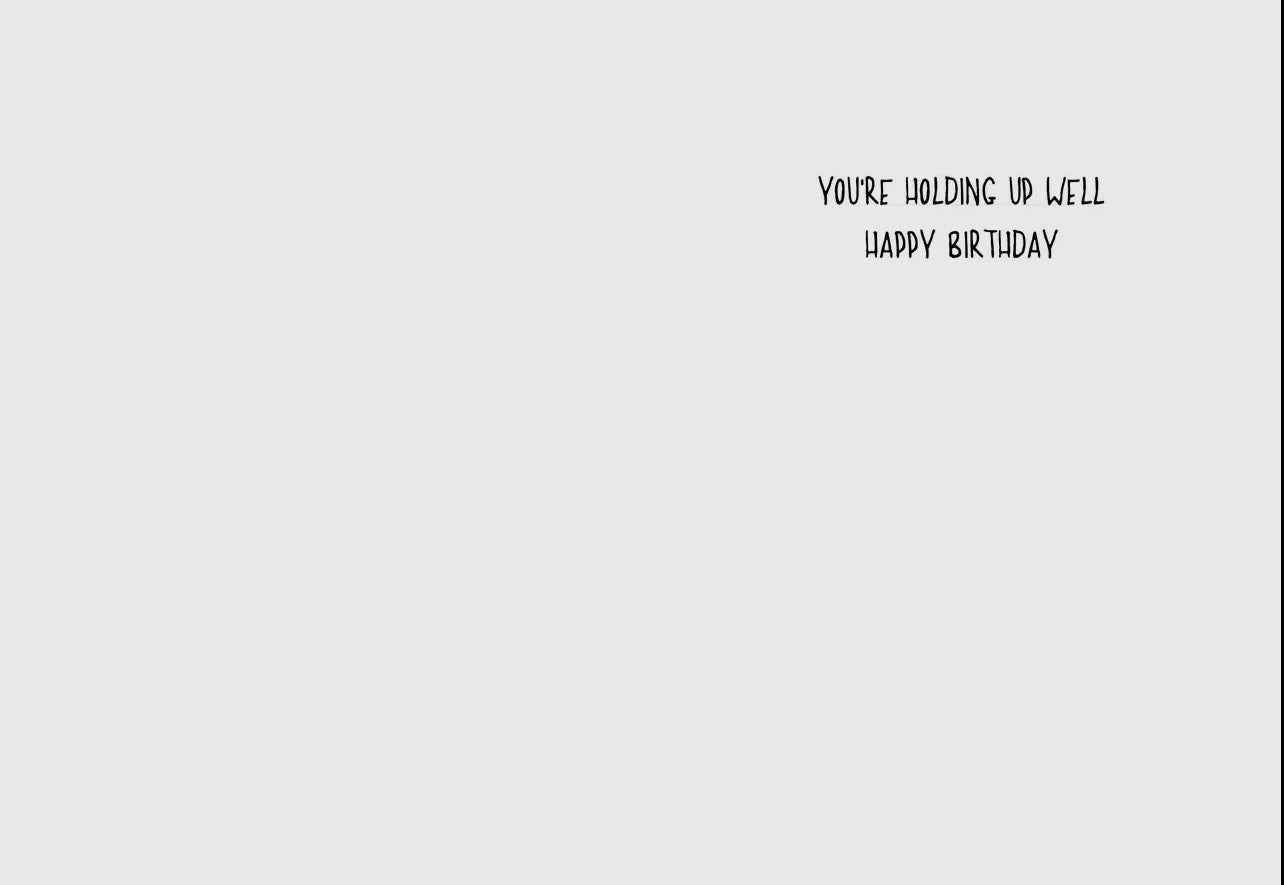 Funny Birthday Card- Push-Up Bra