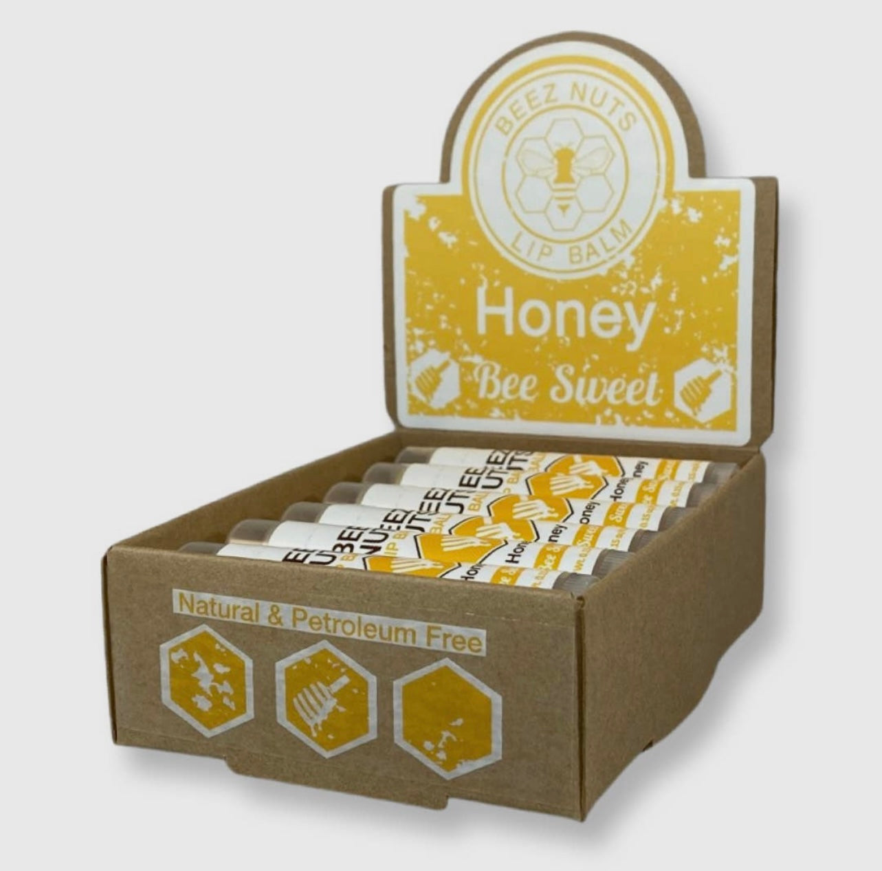 Beez Nuts Lip Balm- Honey – Eme Sweets