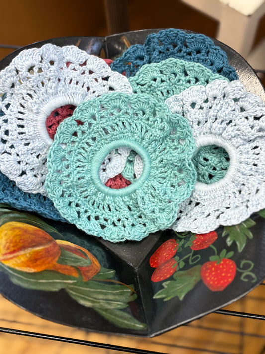 Scrunchies- Sea Foam- $15 or 2/$25