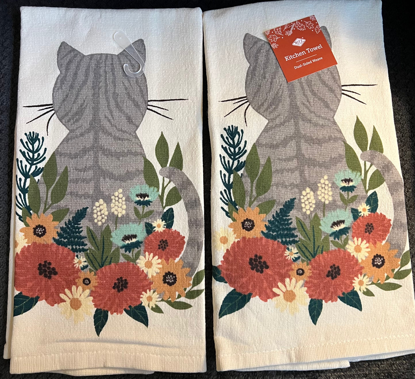 Fall Grey Cat- $10 or 3/$25 (mix and match)