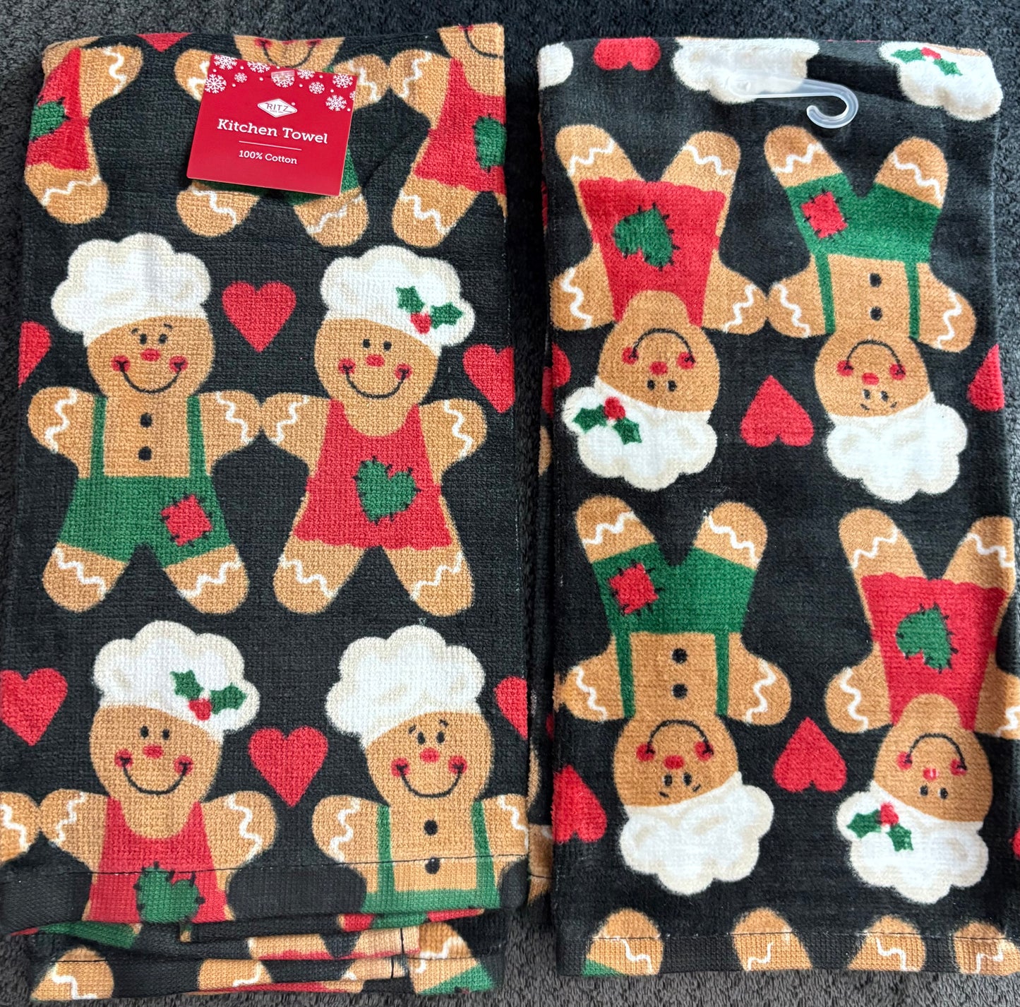 Gingerbread Kitchen Towel- $10 or 3/$25 (mix and match)