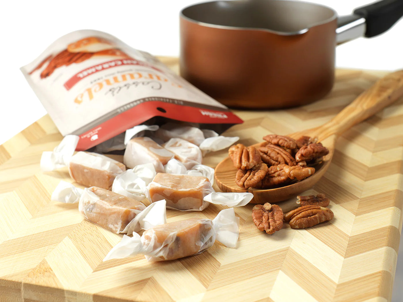 Cassi’s Pecan Caramels