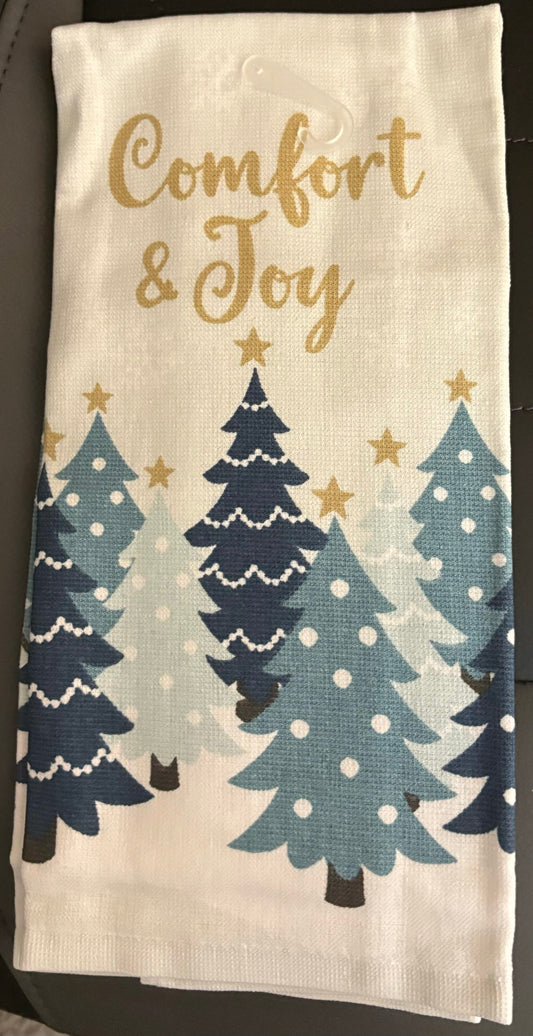 Comfort & Joy kitchen towel- $10 or 3/$25 (mix & match)