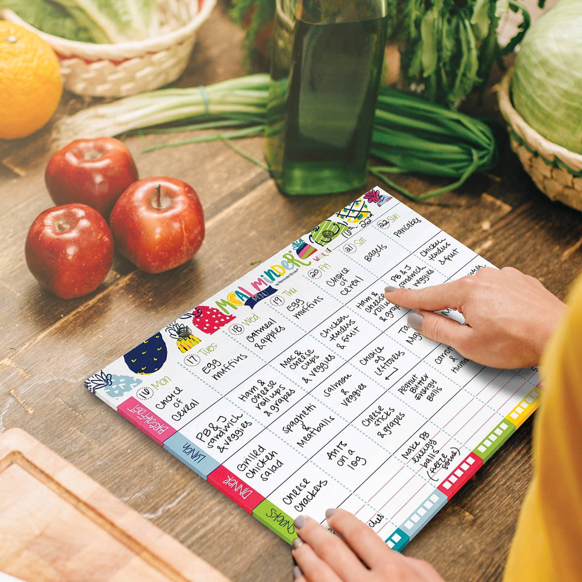 52-Week Meal Minder® Weekly Menu Planner Pad |