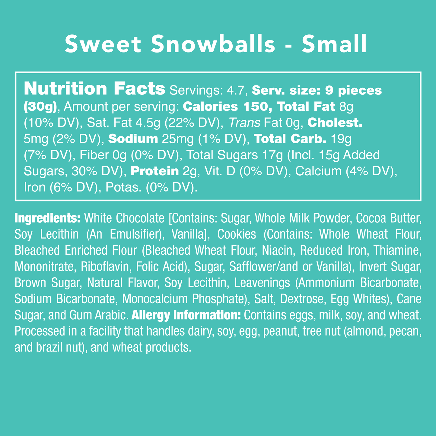 Sweet Snowballs *WINTER COLLECTION*