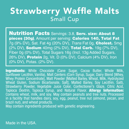 Strawberry Waffle Malts