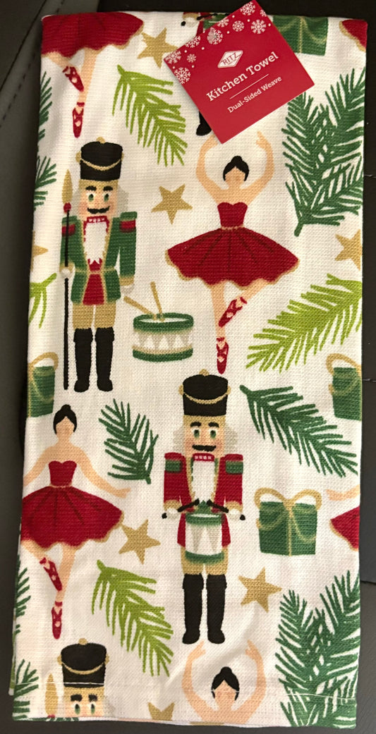 Ballerina/Nutcracker Kitchen Towel- $10 or 3/$25 (Mic and Match)