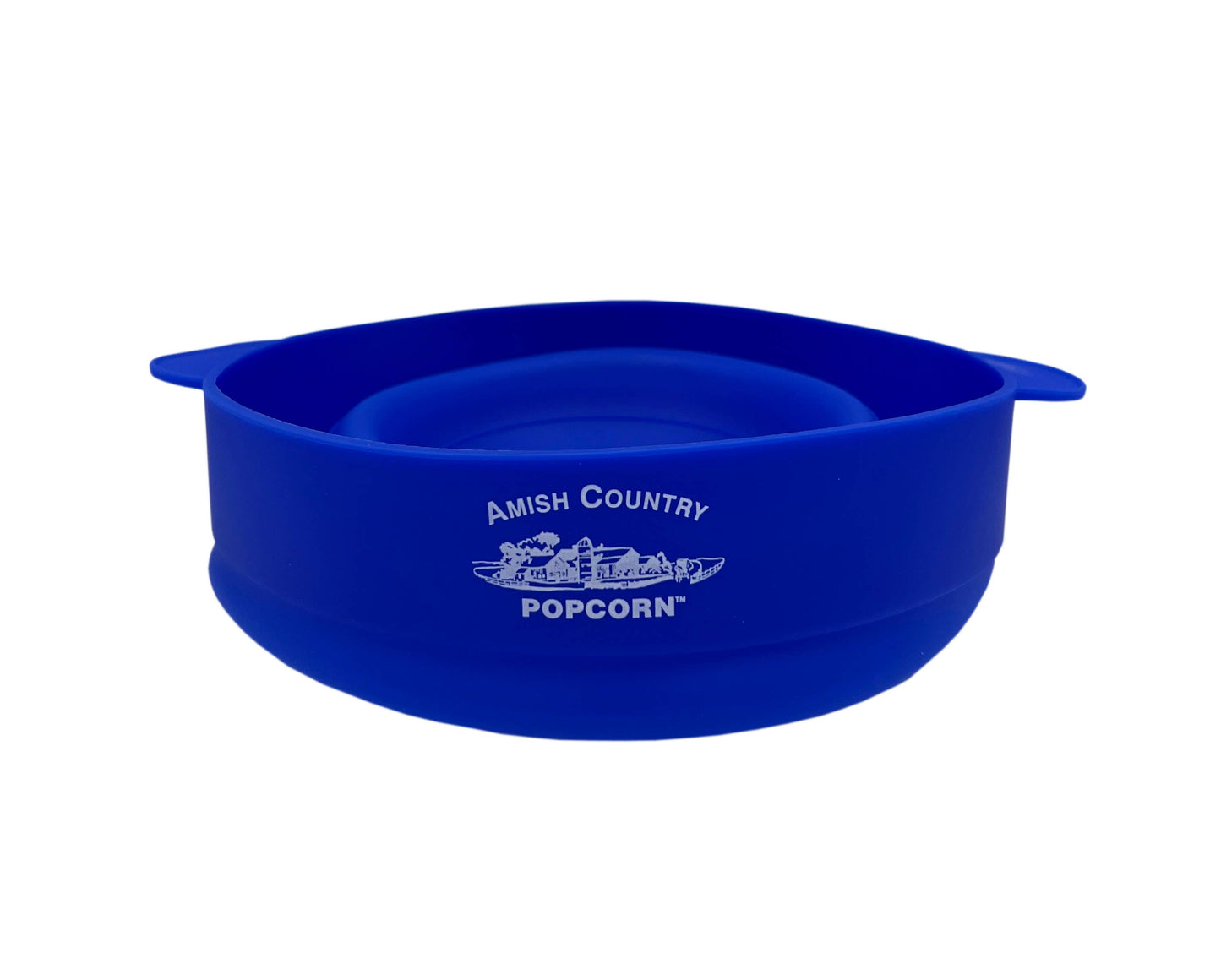 Silicone Microwave Popper: Blue