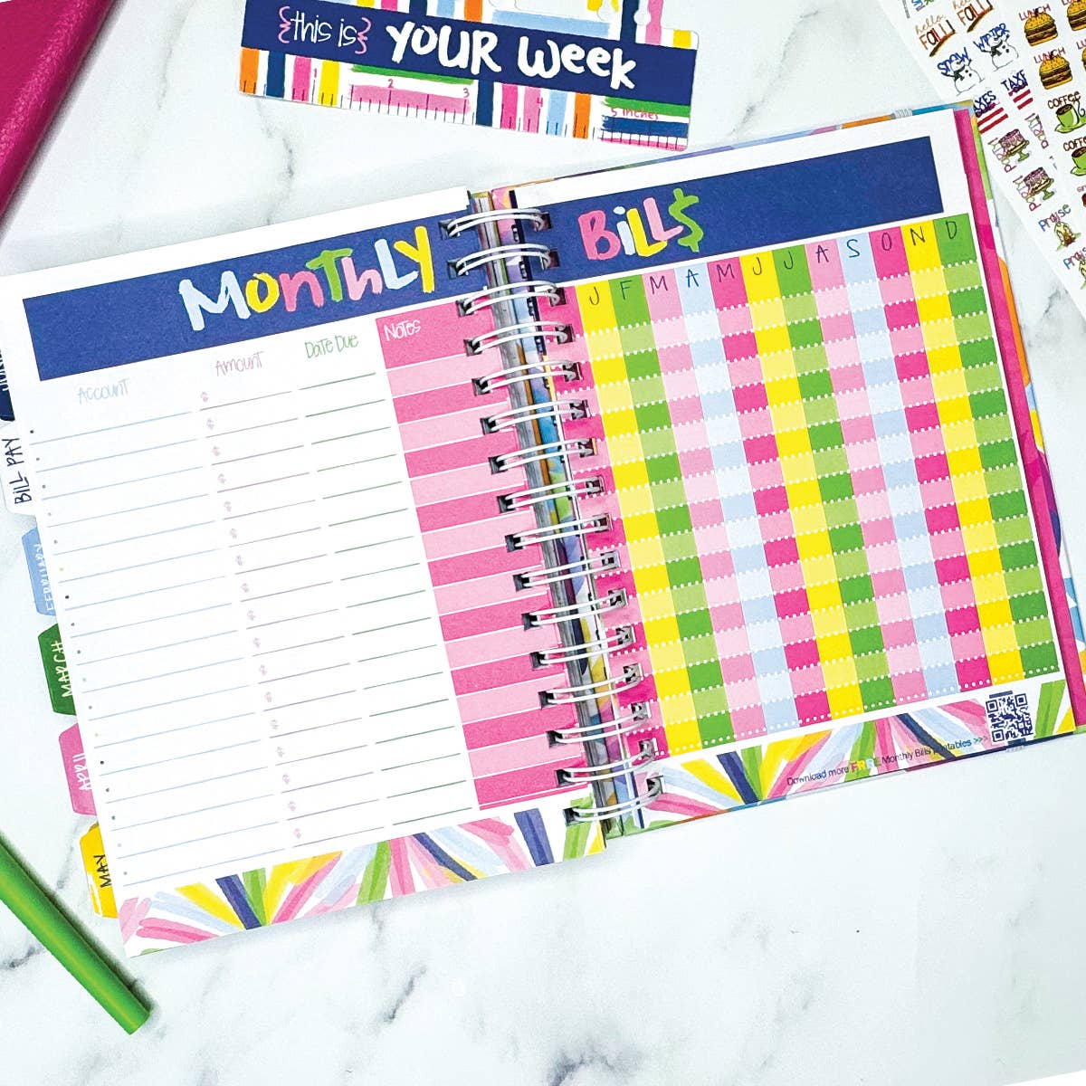 NEW! Reminder Binder® Planner [Jan 25-June 26] | Simply Brilliant