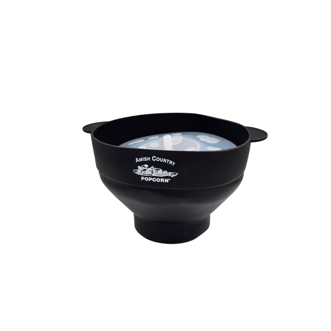 Silicone Microwave Popper: Orange