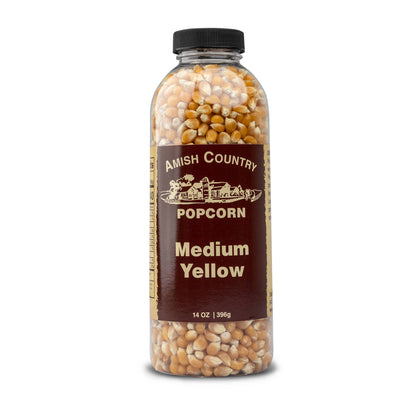 14oz Bottle of Medium Yellow Popcorn