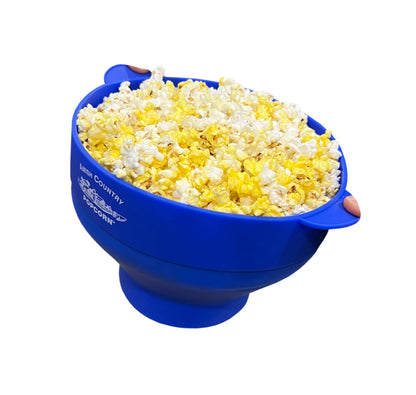 Silicone Microwave Popper: Black