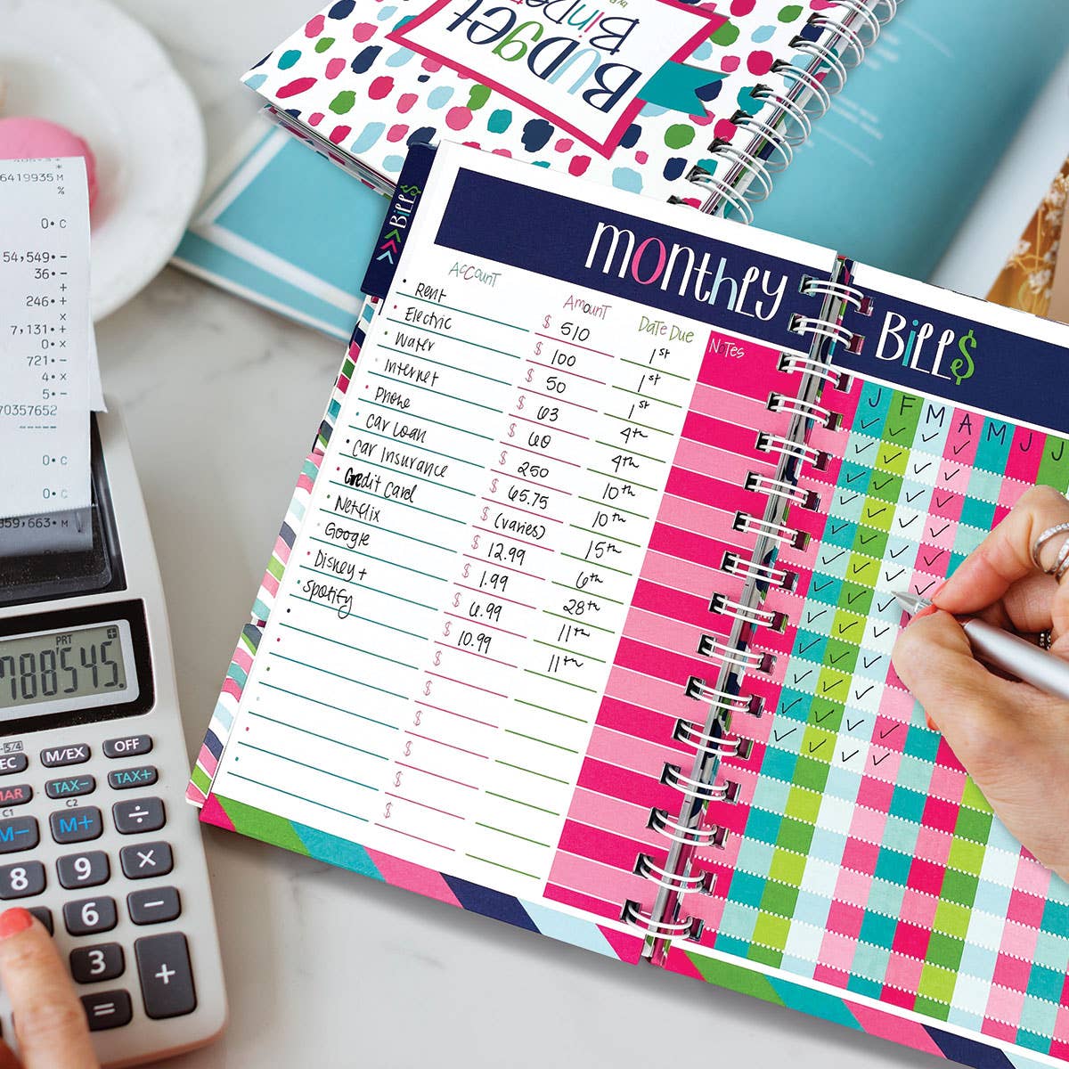 Budget Binder™ Bill Tracker Financial Planner |Wavy