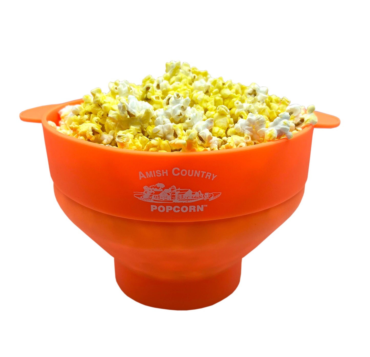 Silicone Microwave Popper: Blue