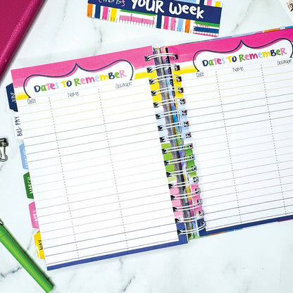 NEW! Reminder Binder® Planner [Jan 25-June 26] | Simply Brilliant