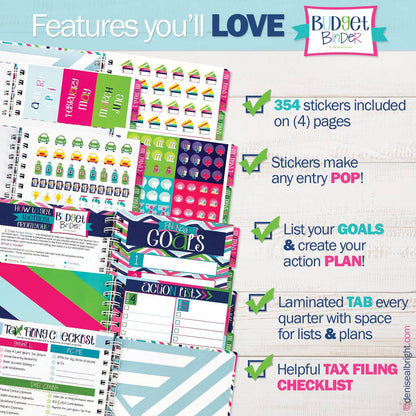 Budget Binder™ Bill Tracker Financial Planner |Wavy