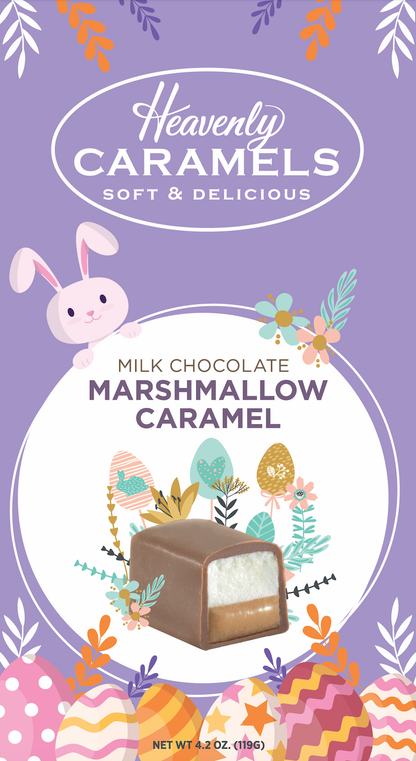 EASTER / SPRING  -Heavenly Chocolate Marshmallow Caramels