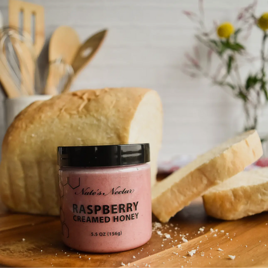 Raspberry Creamed Honey