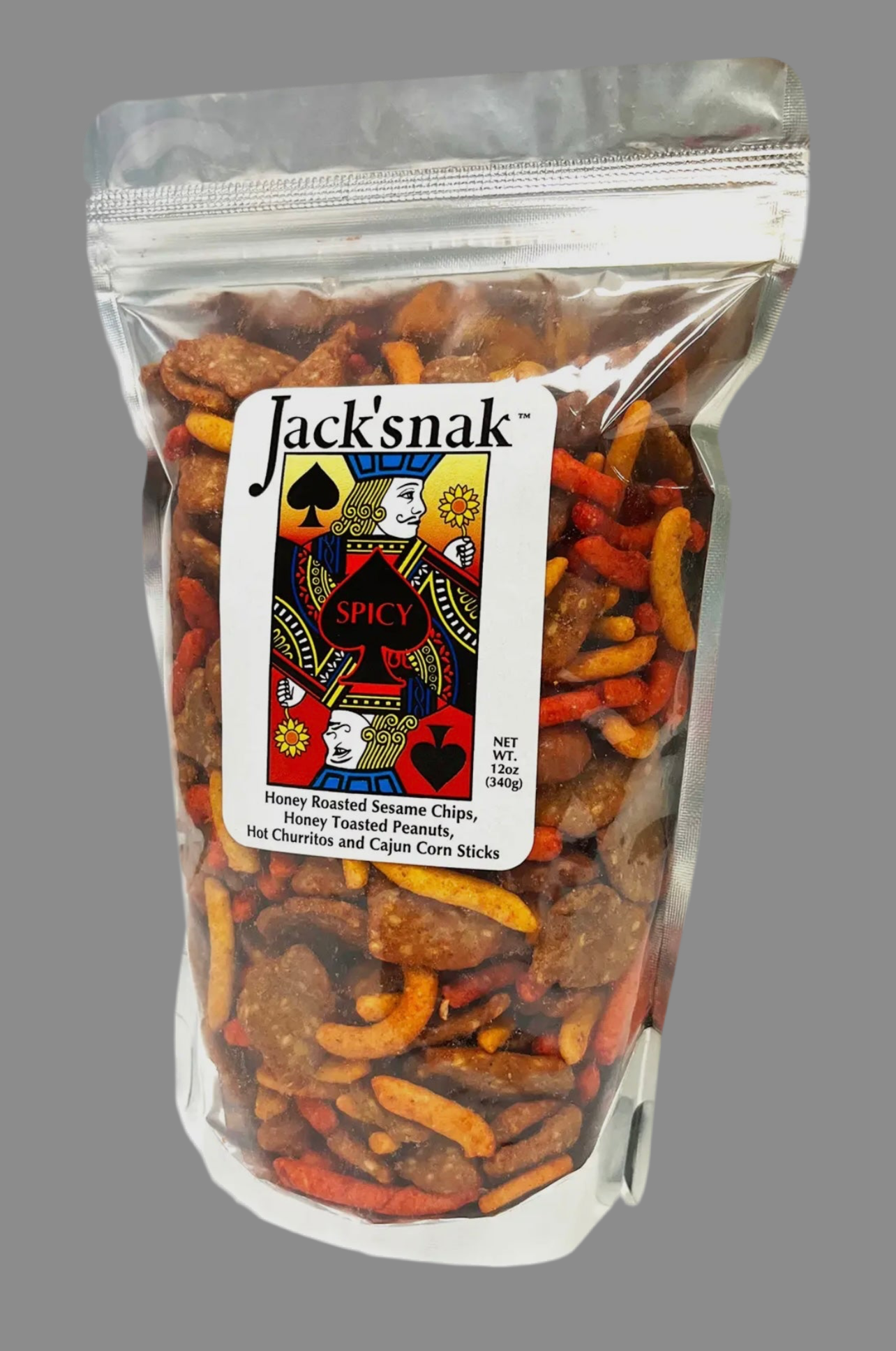 Spicy Jack’snak- Resealable Bag