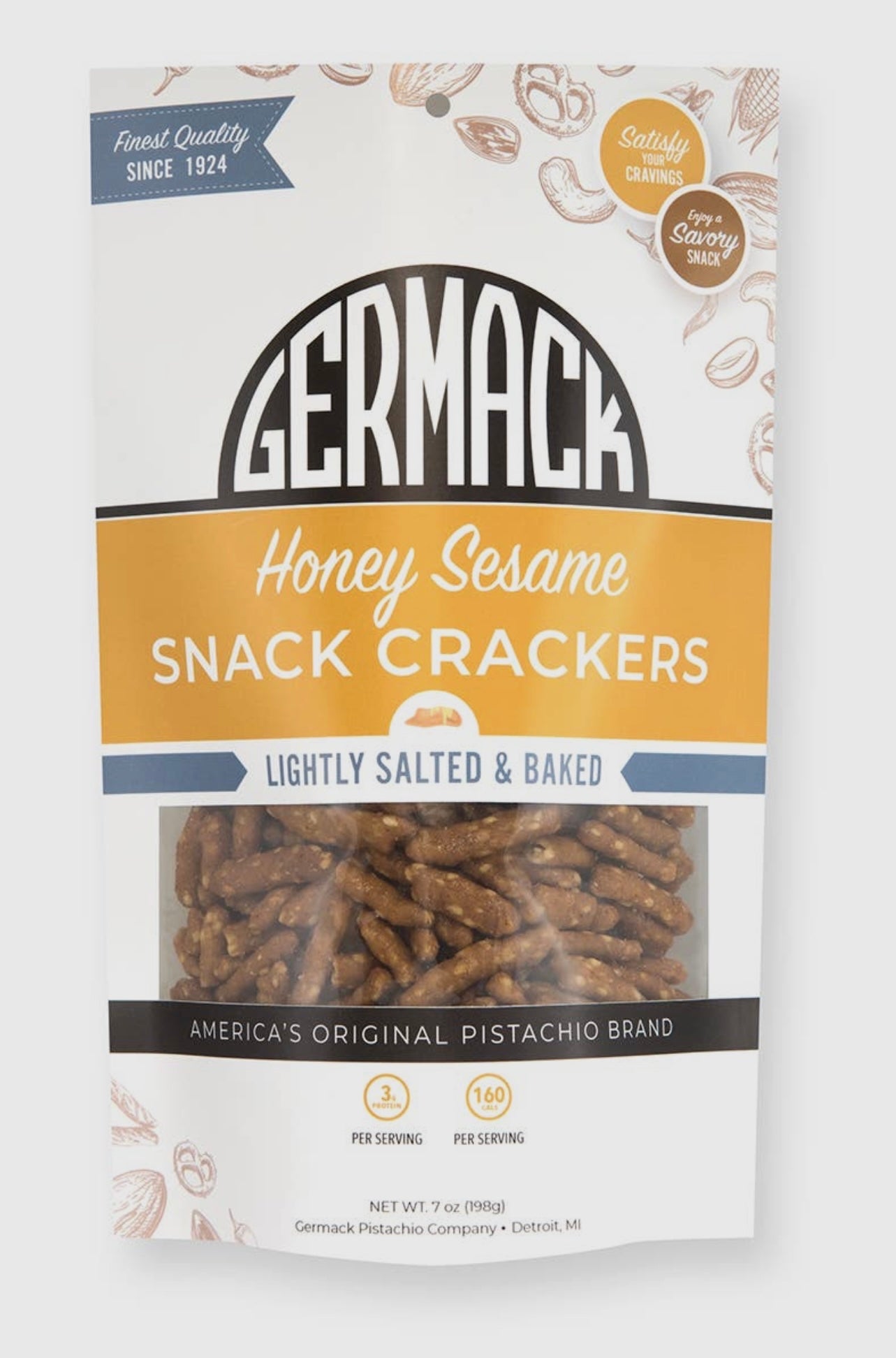 Honey Sesame Snack Crackers