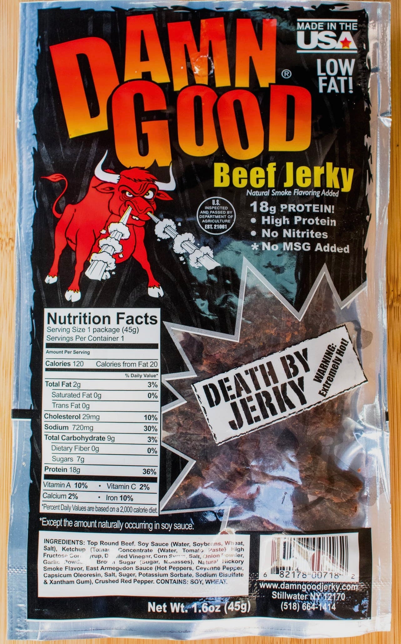 Damn Good Beef Jerky- Death by Jerky