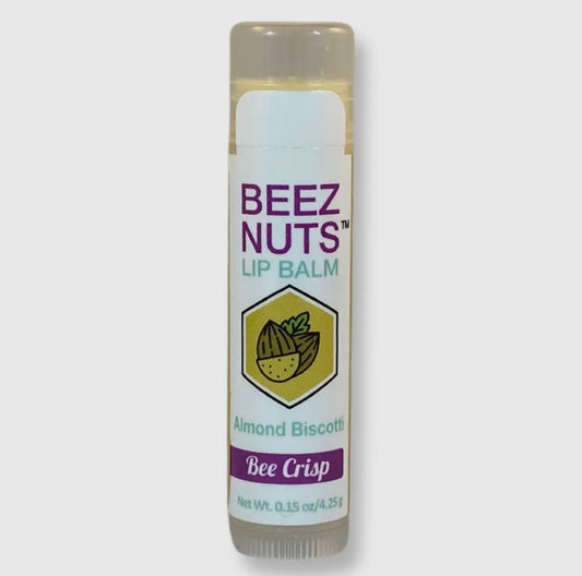 Beez Nuts Lip Balms- Almond Biscotti