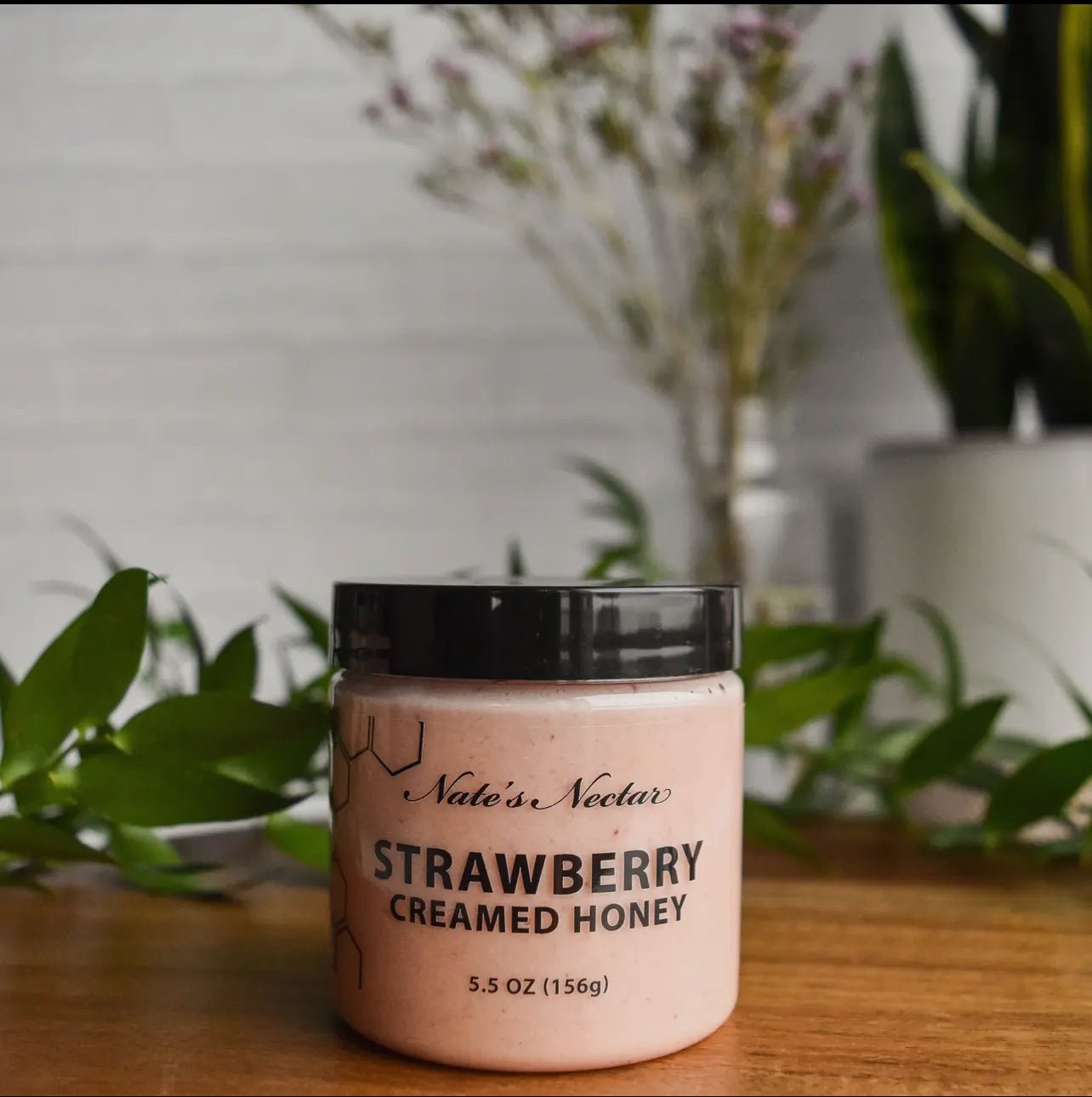 Strawberry Creamed Honey