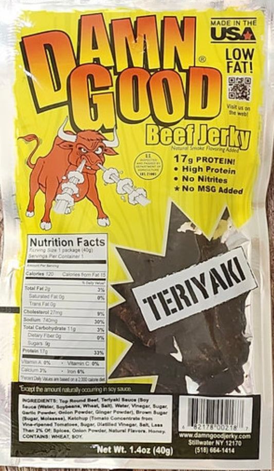 1.4 oz Teriyaki Beef Jerky