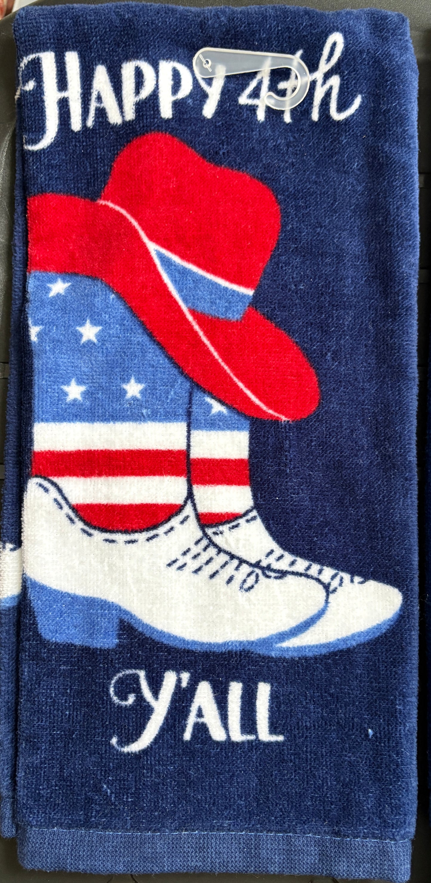 Updated- Patriotic Western Boots kitchen towel- $6 or 10/$50 (Mix & Match)