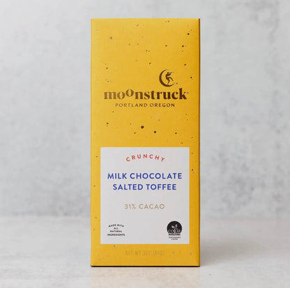 Crunchy Milk Chocolate Salted Toffee