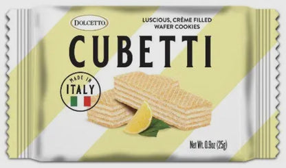 Cubetti Lemon Wafers