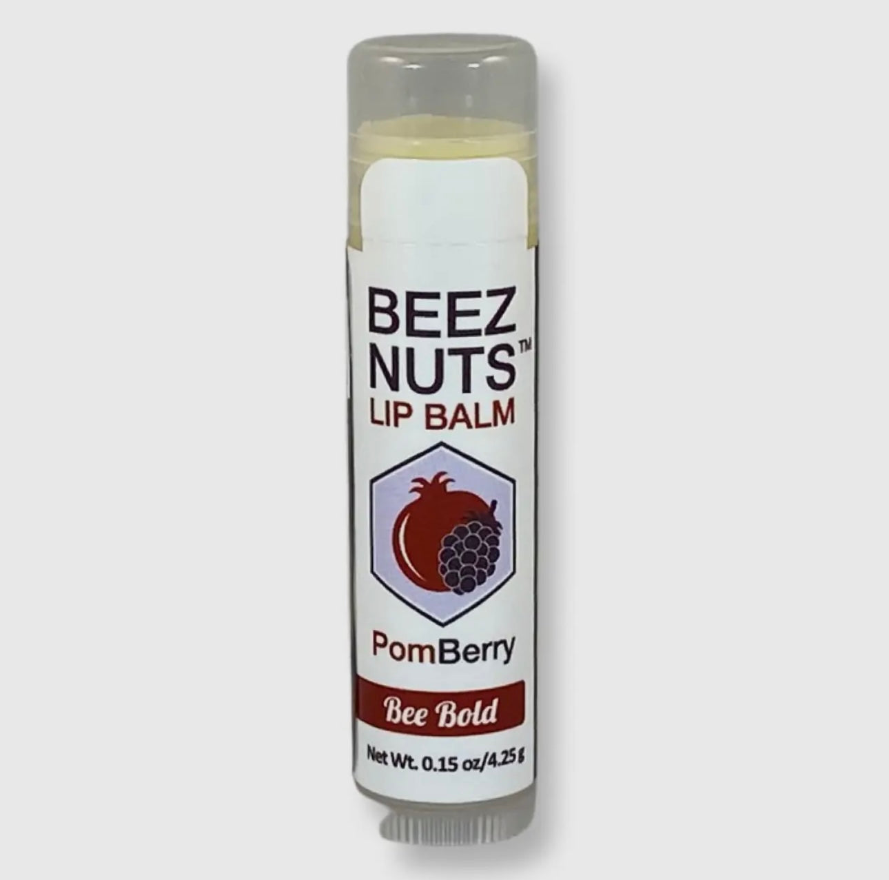 Beez Nuts Lip Balm- PomBerry