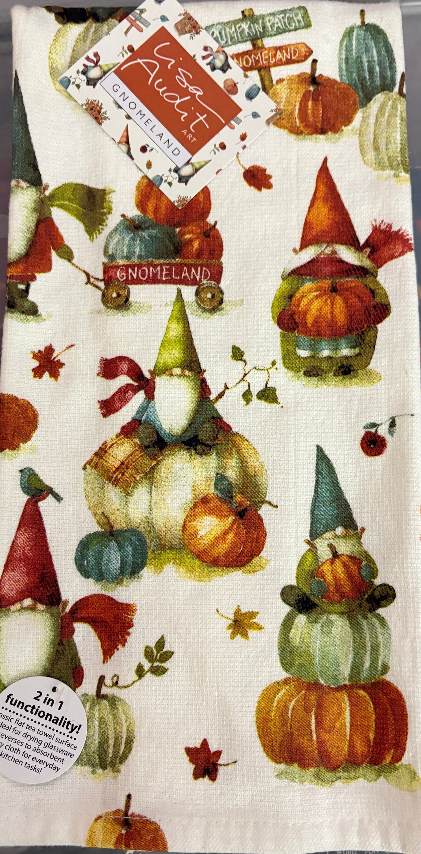 Updated- Gnomeland Kitchen Towel- $6 or 10/$50 (Mix & Match)