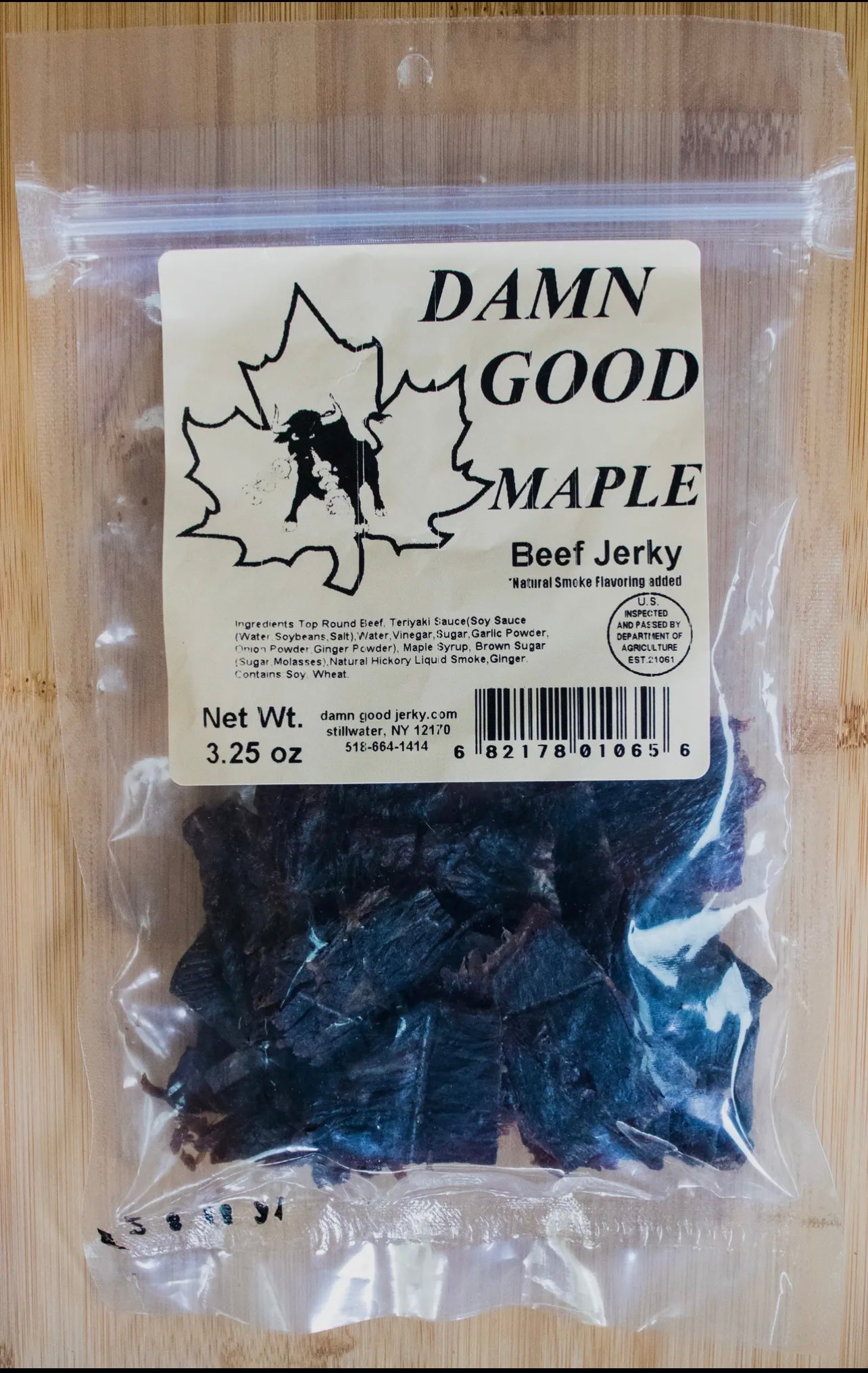 Damn Good Beef Jerky- Maple (3.25 oz)