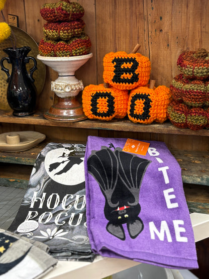 BOO Pumpkins- Black/Orange