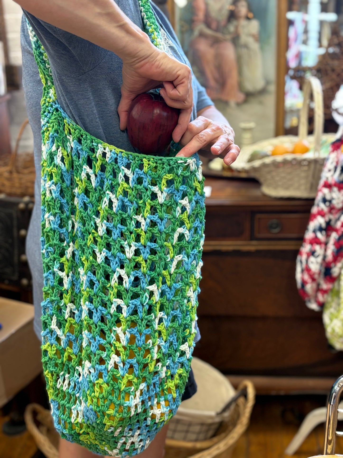 Market Bag- Emerald Energy