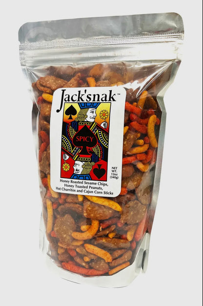 Spicy Jack’snak- Resealable Bag