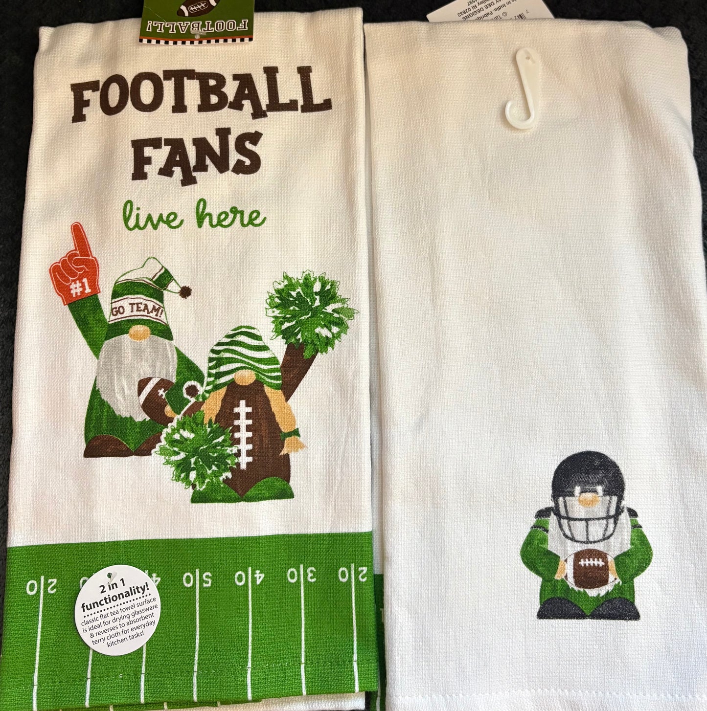Football Fans Live Here- $10 each or 3/$25 (Mix and Match)
