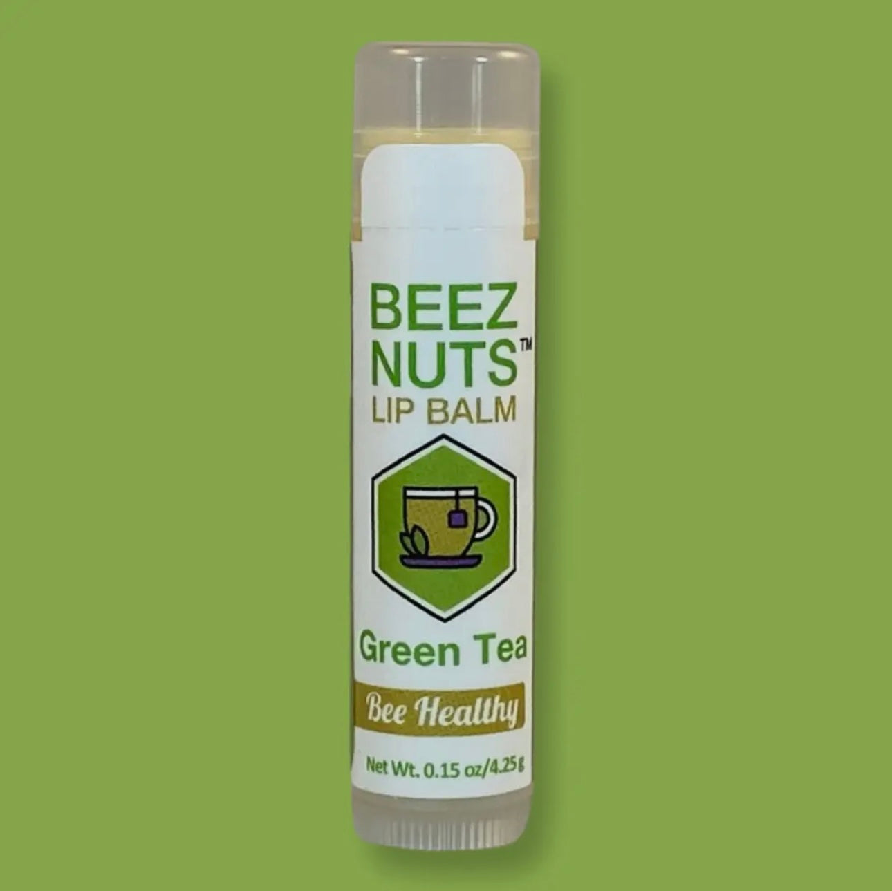 Beez Nuts Lip Balm- Green Tea