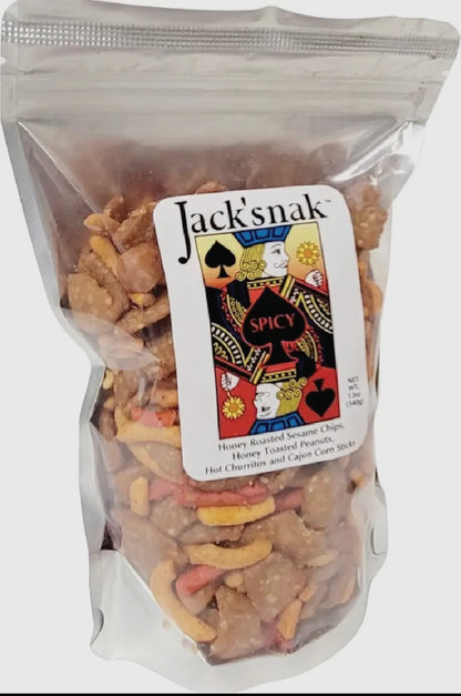 Spicy Jack’snak- Resealable Bag