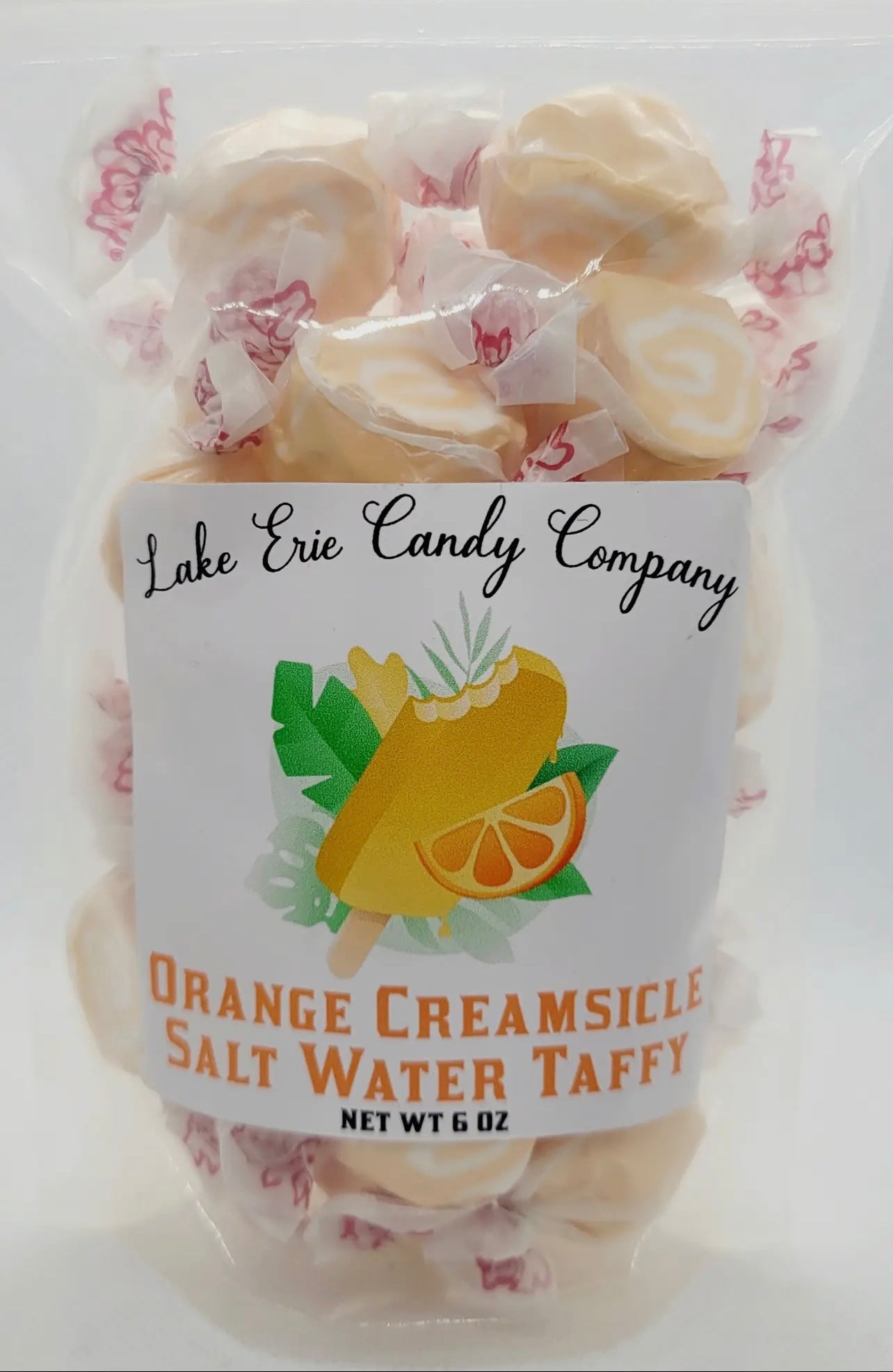 Orange Creamsicle Taffy-Lake Erie Candy Company