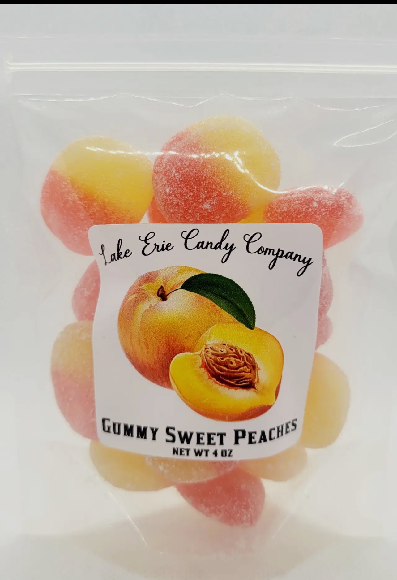 Gummy Sweet Peaches