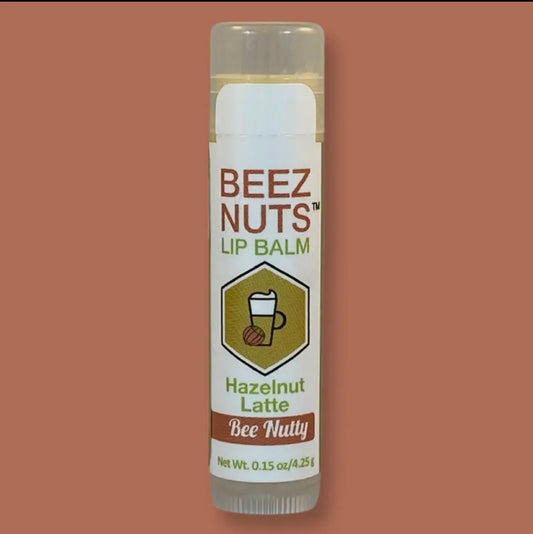 Beez Nuts Lip Balm- Hazelnut Latte