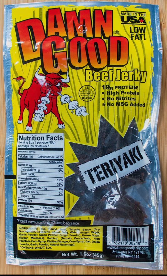 1.6 oz Teriyaki Beef Jerky