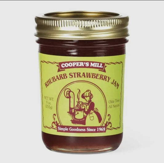 Copper’s Mill- Rhubarb Strawberry Jam (1/2 pint)