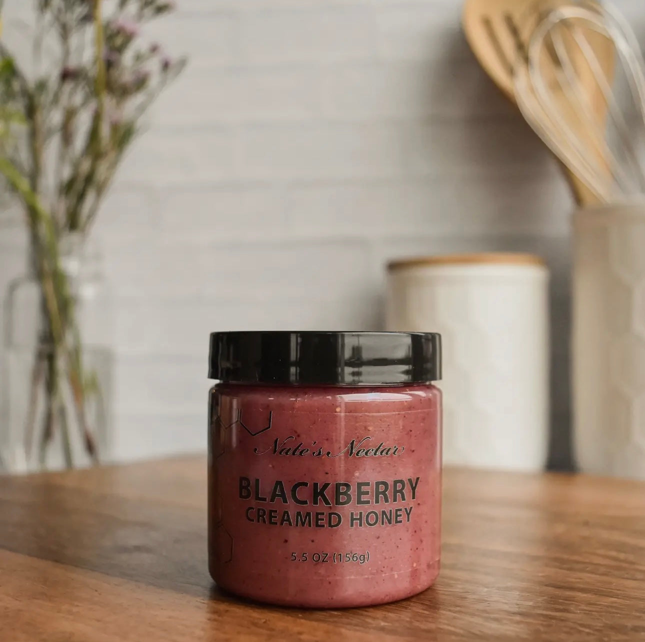 BlackBerry Creamed Honey