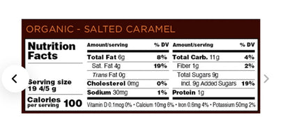 Organic Dark Chocolate Salted Caramel Mini Bars, 0.7 oz