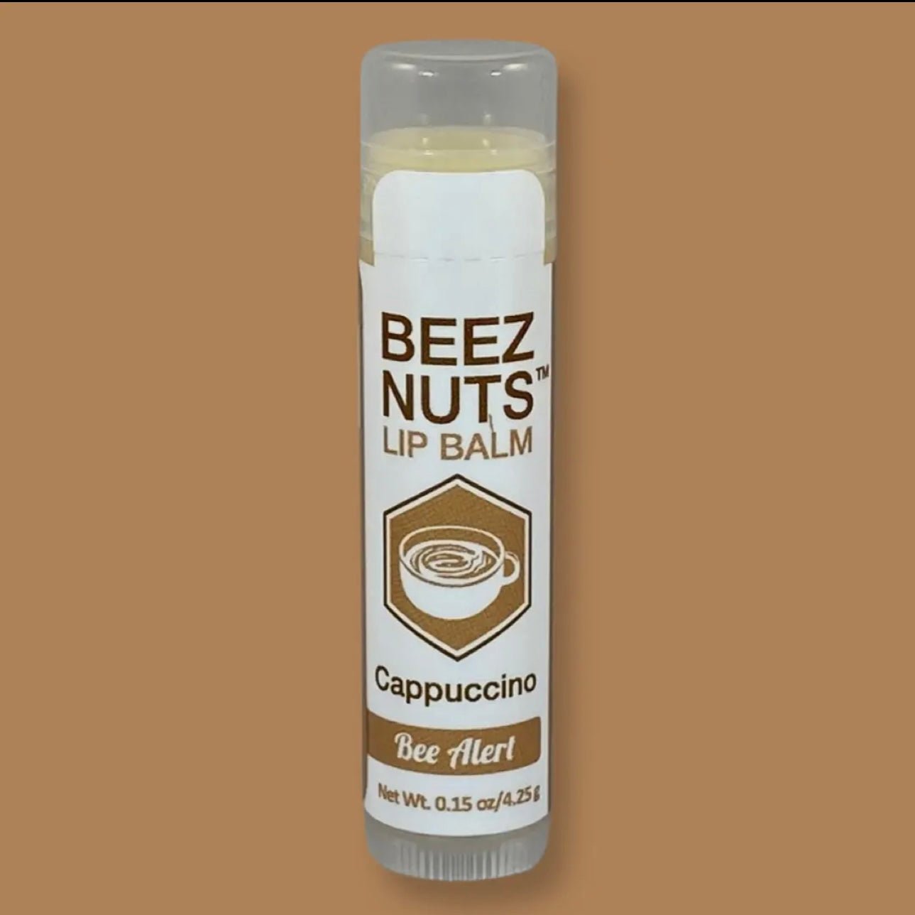 Beez Nuts Lip Balm- Cappuccino