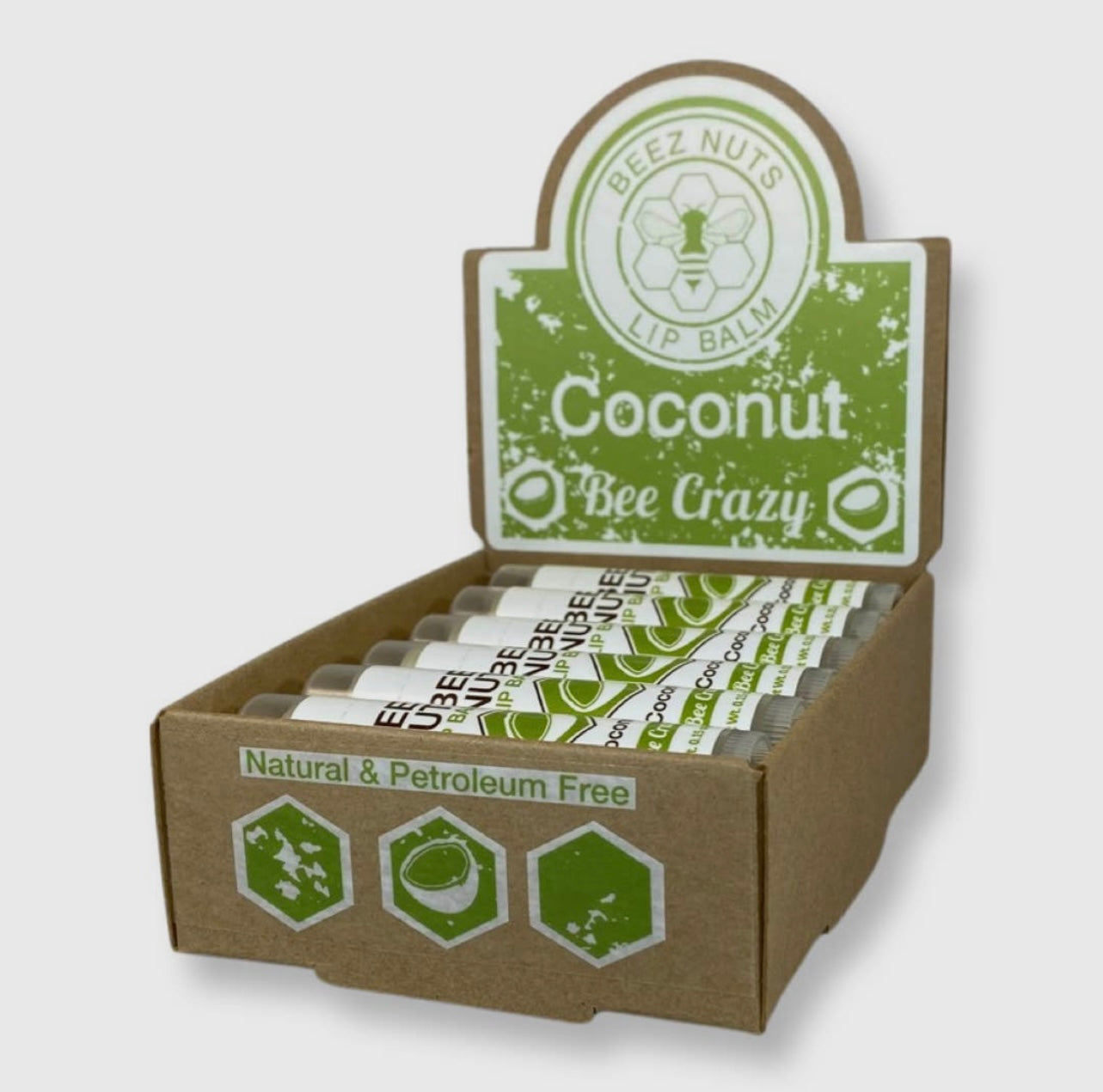 Beez Nuts Lip Balm- Coconut